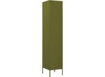 Armadietto Verde Oliva 35X46X180 Cm In Acciaio
