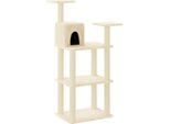 Vidaxl Graffiatoio In Sisal Crema 118,5 Cm