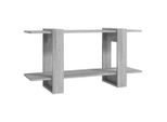 Libreria Grigia Sonoma 100X30X51 Cm In Materiale Ligneo