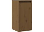 Vidaxl Armadio A Muro Marrone Miele 30X30X60 Cm In Legno Di Pino Massiccio