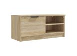 Mobile Tv Rovere Sonoma 80X35X36,5 Cm Materiale A Base Di Legno