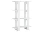Libreria/Divisorio Bianco 80X30X123,5 Cm
