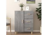Vidaxl Credenza Grigio Sonoma 69,5X34X90 Cm Materiale A Base Di Legno