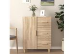 Vidaxl Credenza Rovere Sonoma 69,5X34X90 Cm Materiale A Base Di Legno