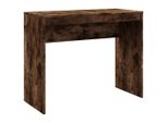 Scrivania In Rovere Fumé 90X40X72 Cm Materiale In Legno