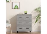 Vidaxl Credenza Grigio Sonoma 69,5X34X90 Cm Materiale A Base Di Legno