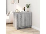 Vidaxl Credenza Grigio Sonoma 80X40X75 Cm Materiale A Base Di Legno