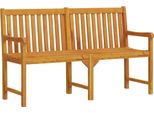 Vidaxl Panchina Da Giardino 150 Cm In Legno Massiccio Di Acacia