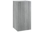 Mobile Tv Grigio Sonoma 30,5X30X60 Cm Materiale A Base Di Legno