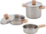 Set Da Cucina Goki Star Kitchen, 2 Pentole E 1 Padella