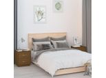 Comodini 2 Pz. Marrone Miele 40X34X45 Cm In Legno Di Pino Massiccio