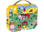 Janod Puzzle Box Puzzle Farmyard