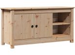 Mobile Tv 103X36,5X52 Cm In Legno Di Pino Massiccio
