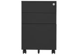 Vidaxl Armadio Per Archiviazione Con Rotelle Antracite 39X45X60 Cm Acciaio