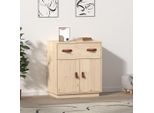 Vidaxl Credenza 65,5X40X75 Cm In Legno Di Pino Massiccio