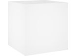 Vidaxl Fioriera Bianca 40X40X40 Cm Materiale A Base Di Legno