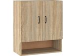 Vidaxl Armadio A Muro Rovere Sonoma 60X31X70 Cm Materiale Legno