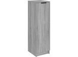 Vidaxl Scarpiera Grigio Sonoma 30X35X100 Cm Materiale A Base Di Legno