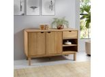 Vidaxl Credenza Otta 114X43X73,5 Cm In Legno Di Pino Massiccio