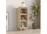 Vidaxl Credenza Rovere Sonoma 34,5X32,5X90 Cm Materiale A Base Di Legno