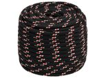 Vidaxl Corda Da Barca Nera 18 Mm 100 M Polipropilene