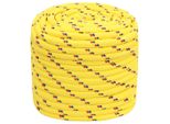 Vidaxl Corda Da Barca Gialla 16 Mm 250 M Polipropilene