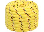 Vidaxl Corda Da Barca Gialla 20 Mm 100 M Polipropilene