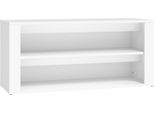 Vidaxl Portascarpe Bianco 100X35X45 Cm Materiale A Base Di Legno
