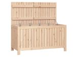 Vidaxl Cassapanca Da Giardino 121X55X64 Cm In Legno Di Pino Massiccio