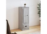 Vidaxl Credenza Grigio Sonoma 36X35,5X103,5 Cm Materiale A Base Di Legno