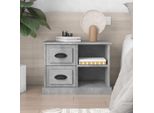 Comodino Grigio Cemento 60X35,5X45 Cm