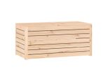 Vidaxl Cassetta Da Giardino 101X50,5X46,5 Cm In Legno Di Pino Massiccio