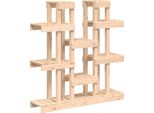 Piantana 104,5X25X109,5 Cm In Legno Di Pino Massiccio