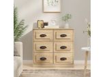 Credenza Rovere Sonoma 70X35,5X67,5 Cm Materiale A Base Di Legno