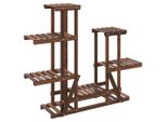 Vidaxl Portafiori 95X25X96 Cm In Legno Massiccio D'abete