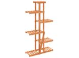 Vidaxl Portafiori 75X25X140,5 Cm In Legno Massiccio D'abete