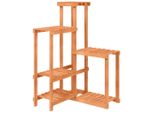 Vidaxl Portafiori 62,5X61,5X101,5 Cm In Legno Massiccio Di Abete