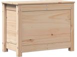 Cassapanca 60X32X45,5 Cm In Legno Di Pino Massiccio