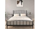 Comodini 2 Pz. Grigio Sonoma 40X35X70 Cm