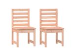 Vidaxl Sedie Da Giardino 2 Pezzi 50X48X91,5 Cm In Legno Massiccio Di Abete Douglas