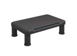 Vidaxl Supporto Per Monitor Nero 38X24X10,5 Cm