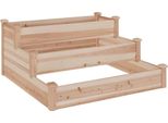 Vidaxl Letto Rialzato 120X120X56 Cm In Legno Massiccio D'abete