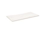 Vidaxl Piano Scrivania Bianco 100X50X2,5 Cm In Legno Di Pino Massiccio