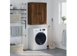 Vidaxl Armadio A Muro Marrone Effetto Rovere 69,5X34X90 Cm Materiale A Base Di Legno