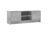 Mobile Tv Grigio Cemento 102X30X37,5 Cm Materiale A Base Di Legno