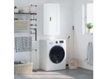 Vidaxl Armadio A Muro Bianco 34,5X34X90 Cm Materiale A Base Di Legno