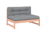 Divano Centrale 120X80 Cm In Legno Massiccio Di Abete Douglas