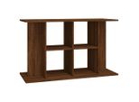 Vidaxl Supporto Per Acquario Marrone Effetto Quercia 100X40X60 Cm Materiale A Base Di Legno