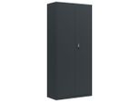 Vidaxl Armadio Per Archiviazione Antracite 90X40X200 Cm Acciaio