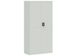 Vidaxl Armadio Per Archiviazione Grigio Chiaro 90X40X180 Cm Acciaio
